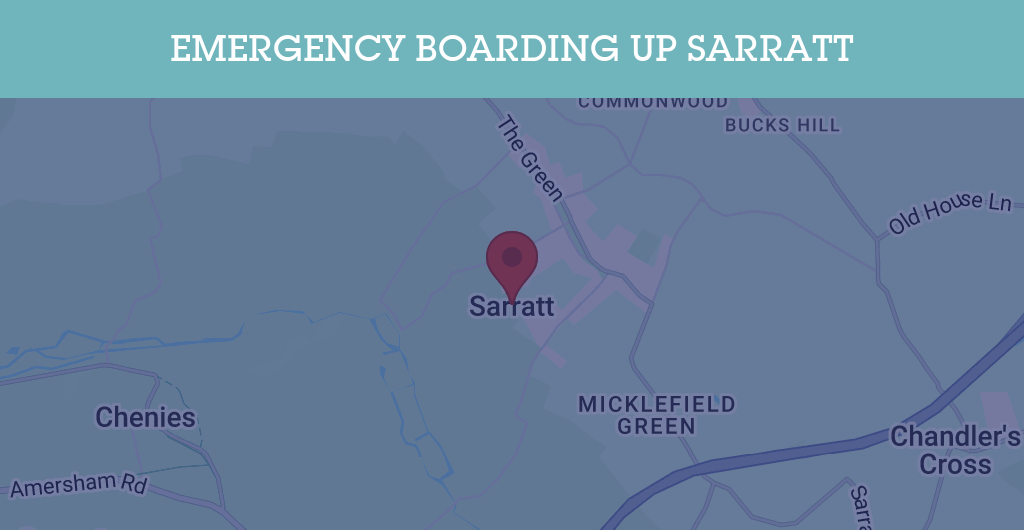 Emergency Boarding Up Services in Sarratt - WD3